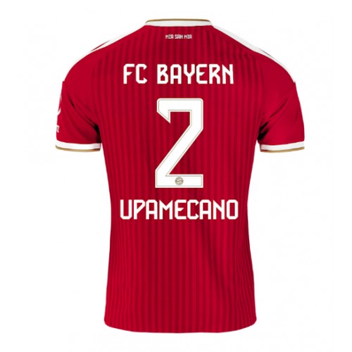 Bayern Munich Dayot Upamecano #2 Hjemmebanetrøje 2026-27 Kortærmet